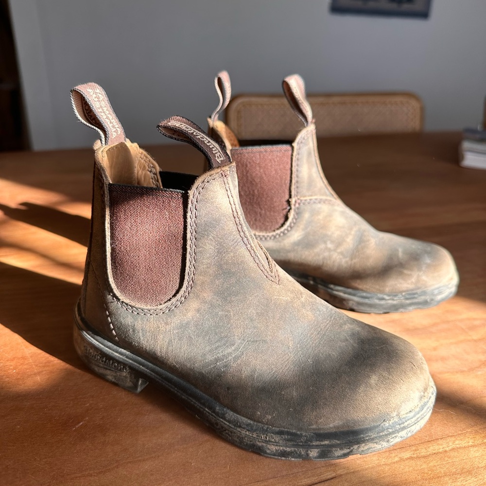 Blundstone Kids Boots - rustic brown